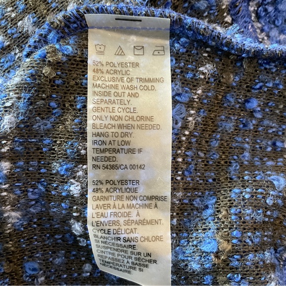 NWOT Alia Boucle Knit Sweater Jacket - Picture 7 of 7